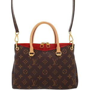 Louis Vuitton Monogram Leather Brown Pallas Bag